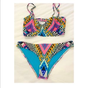 Mara Hoffman Aztec Print Bikini